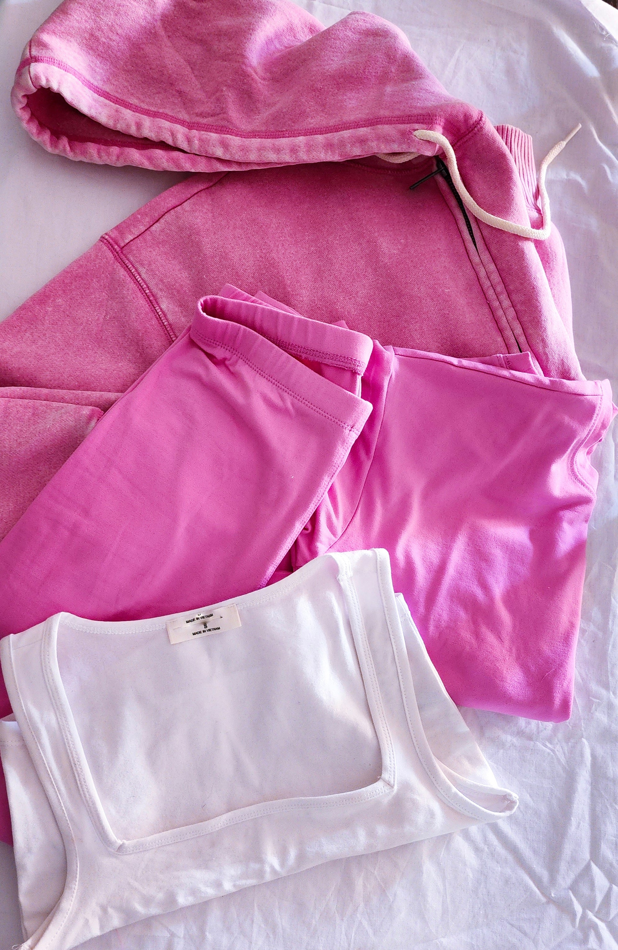 On The Go 4 Piece Set(Candy Pink)