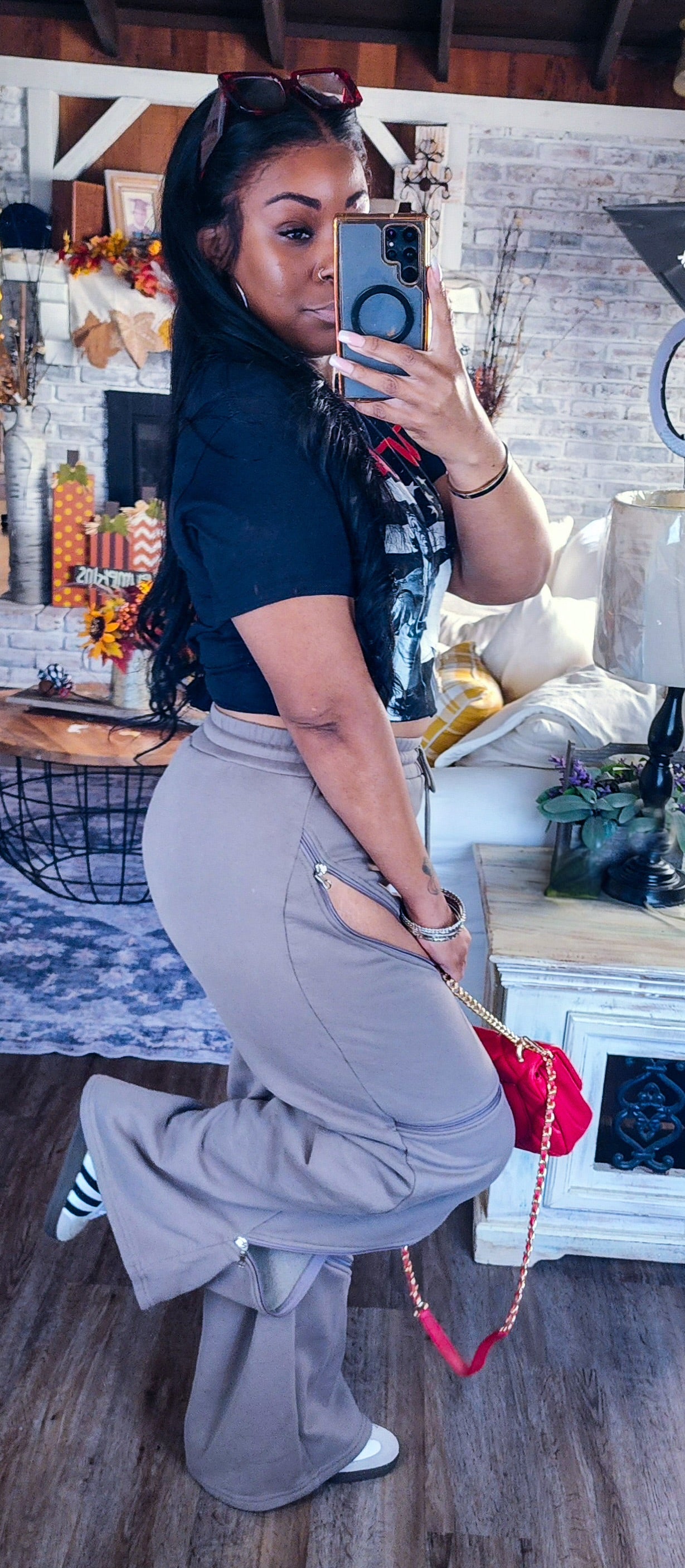 Flirt & Flex Sweatpants(taupe)