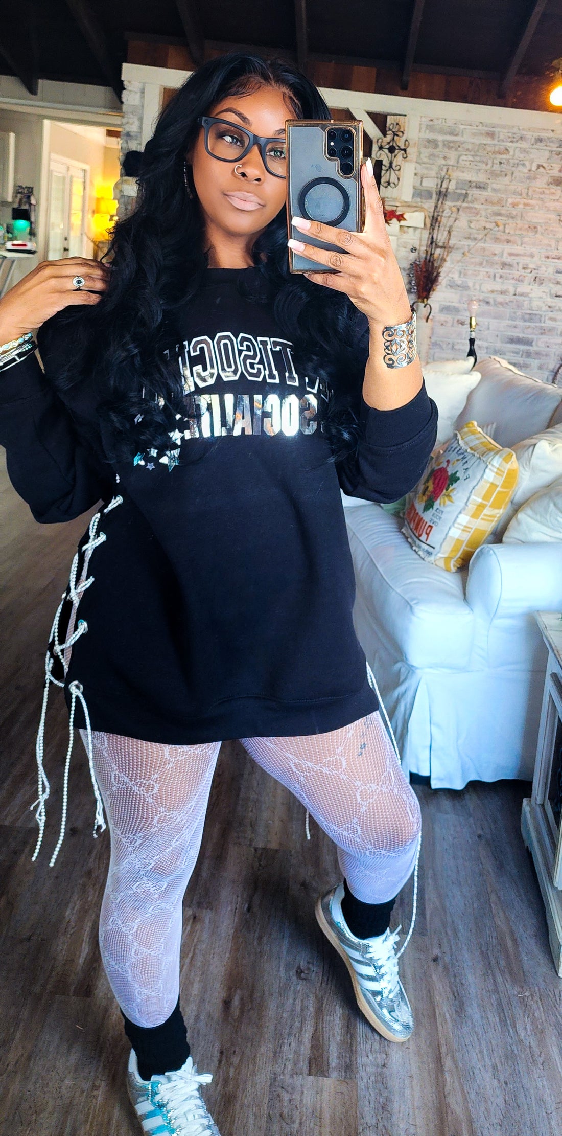 Antisocial Socialite Sweatshirt(Restocked)