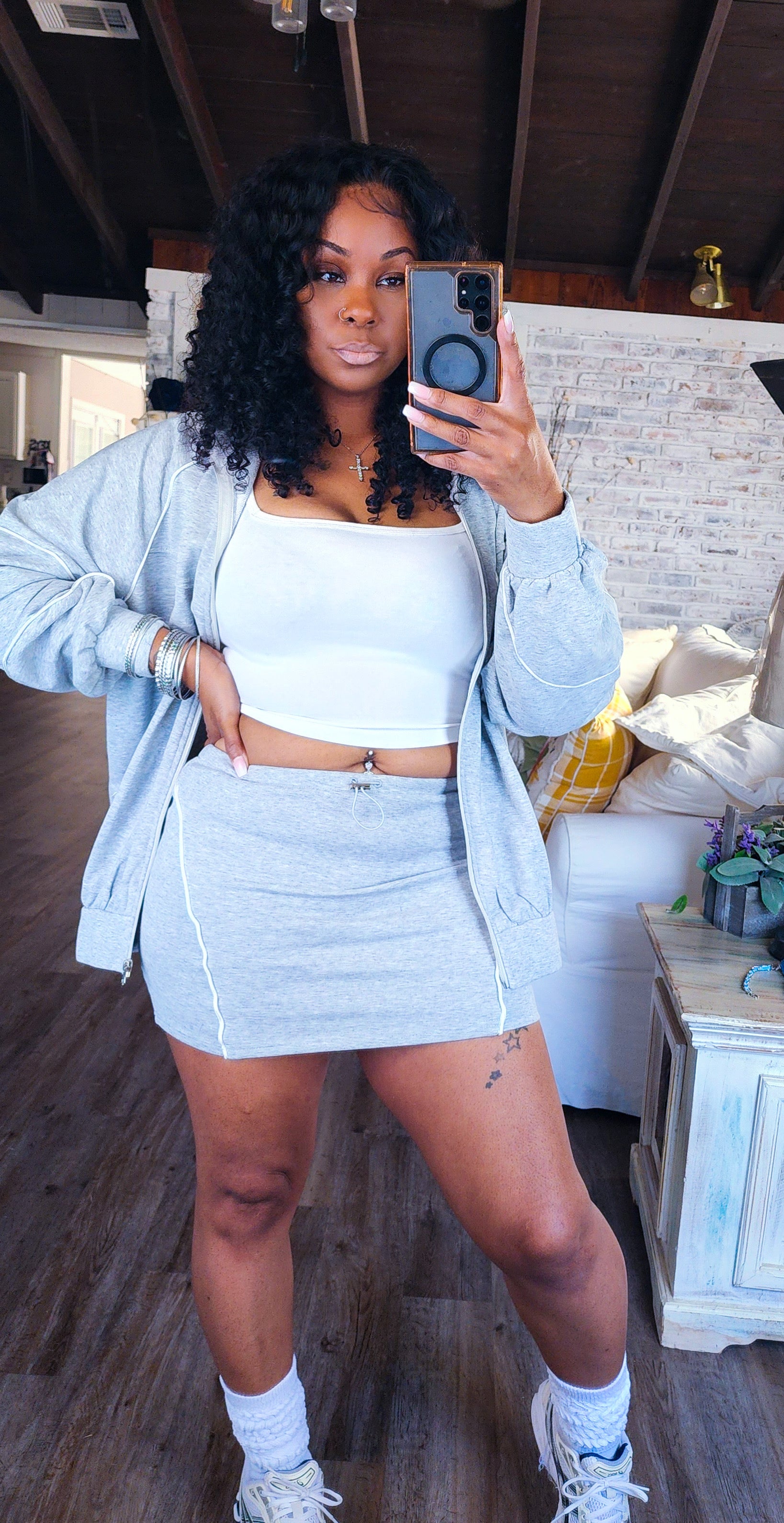 All Day Cute Skirt Set