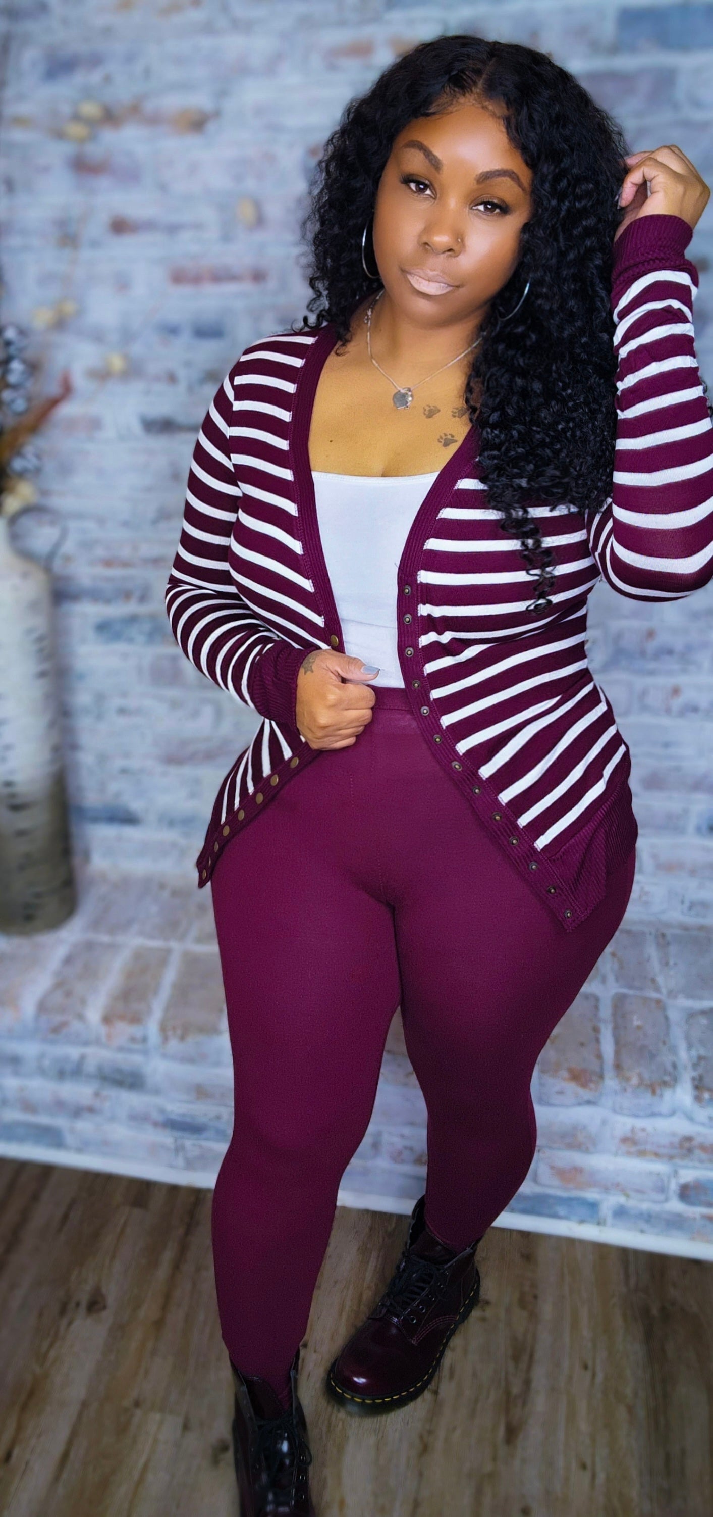 Cranberry Legging Set – Regina's Klosett