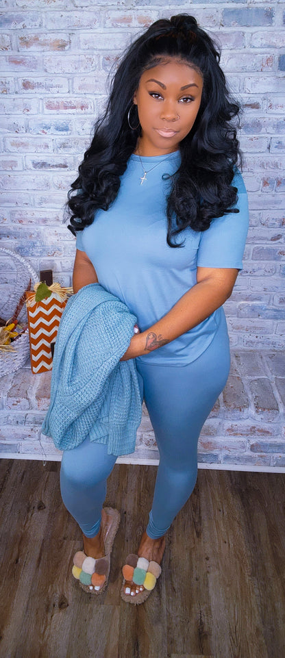 Blue Bliss 3 Piece Lounge Set