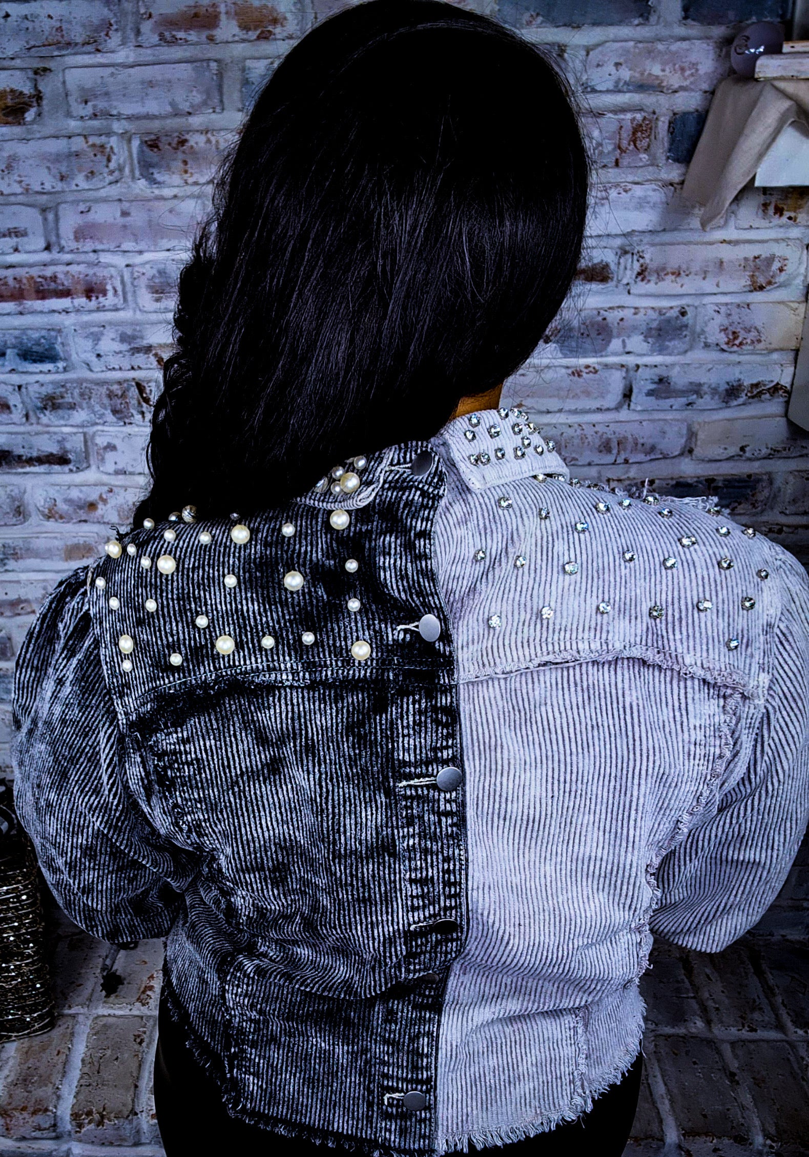 Bedazzle Me Crop Jacket